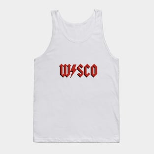 Wisco lettering Tank Top